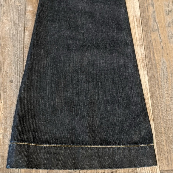 HUDSON Ferris Flap Flare Jeans Wide Leg Trouser NW508DW sz 25x35.5L Tall - Picture 3 of 14